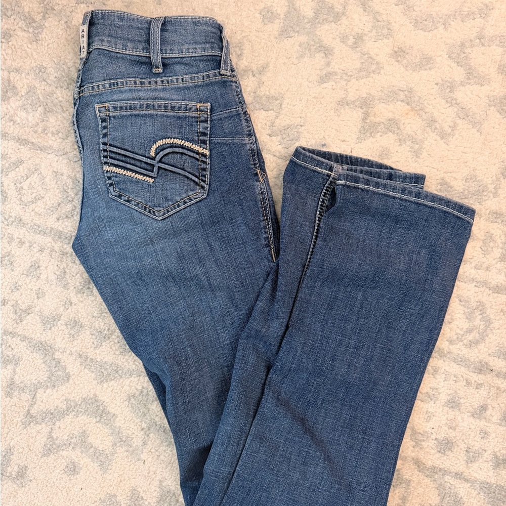 Women’s Blue Denim Jeans with Embroidered Back Pocket